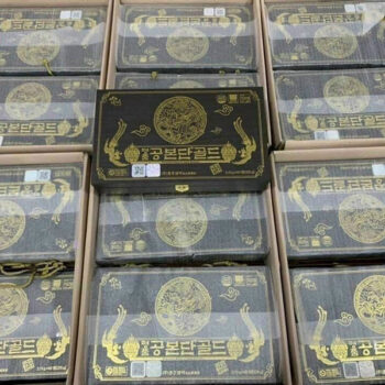 Đông trùng hạ thảo Hàn Quốc hộp gỗ đen 60 viên