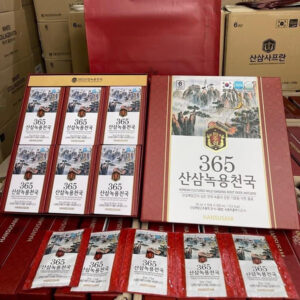 Nước chiết xuất nhung hươu hồng sâm núi 365 Hansusam (30 gói)