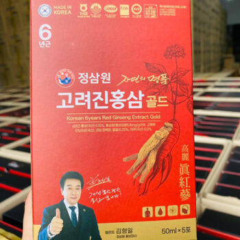Nước hồng sâm Jeong Sam Won Korean 6years Redginseng Extract Gold Hàn Quốc