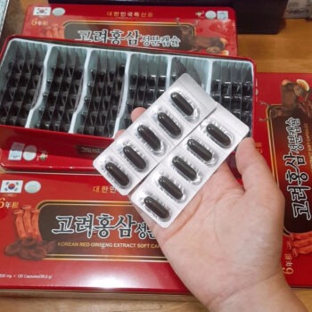Đạm Sâm Nhung Hươu Linh Chi Kana Nongsan Hàn Quốc (Hộp 120 viên)