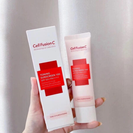 Kem Chống Nắng Nâng Tông Cell Fusion C Toning Sunscreen 100 Spf50+ Pa++++ (50ml)