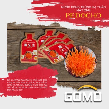 Nước đông trùng hạ thảo bổ phổi GOMO PEDOCHO