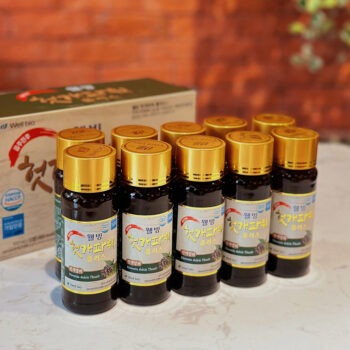 Nước Giải Rượu Bia WellBio Hàn Quốc (100ml x 10 chai)