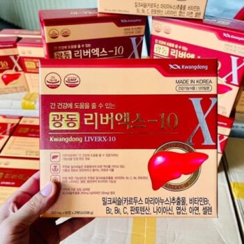 Thuốc Bổ Gan Và Giải Độc Gan Kwangdong Hàn Quốc (Hộp 120 viên)
