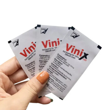 Tem ngậm Vinix 100mg (CL Pharm) chính hãng Hàn Quốc