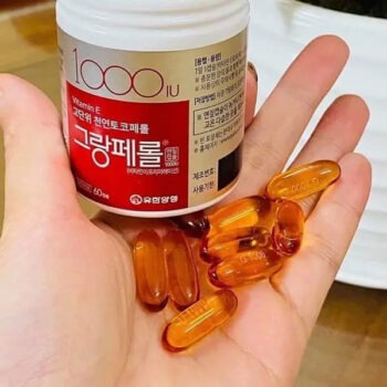 Viên uống Vitamin E 1000IU Hàn Quốc 60 viên