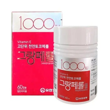 Viên uống Vitamin E 1000IU Hàn Quốc 60 viên